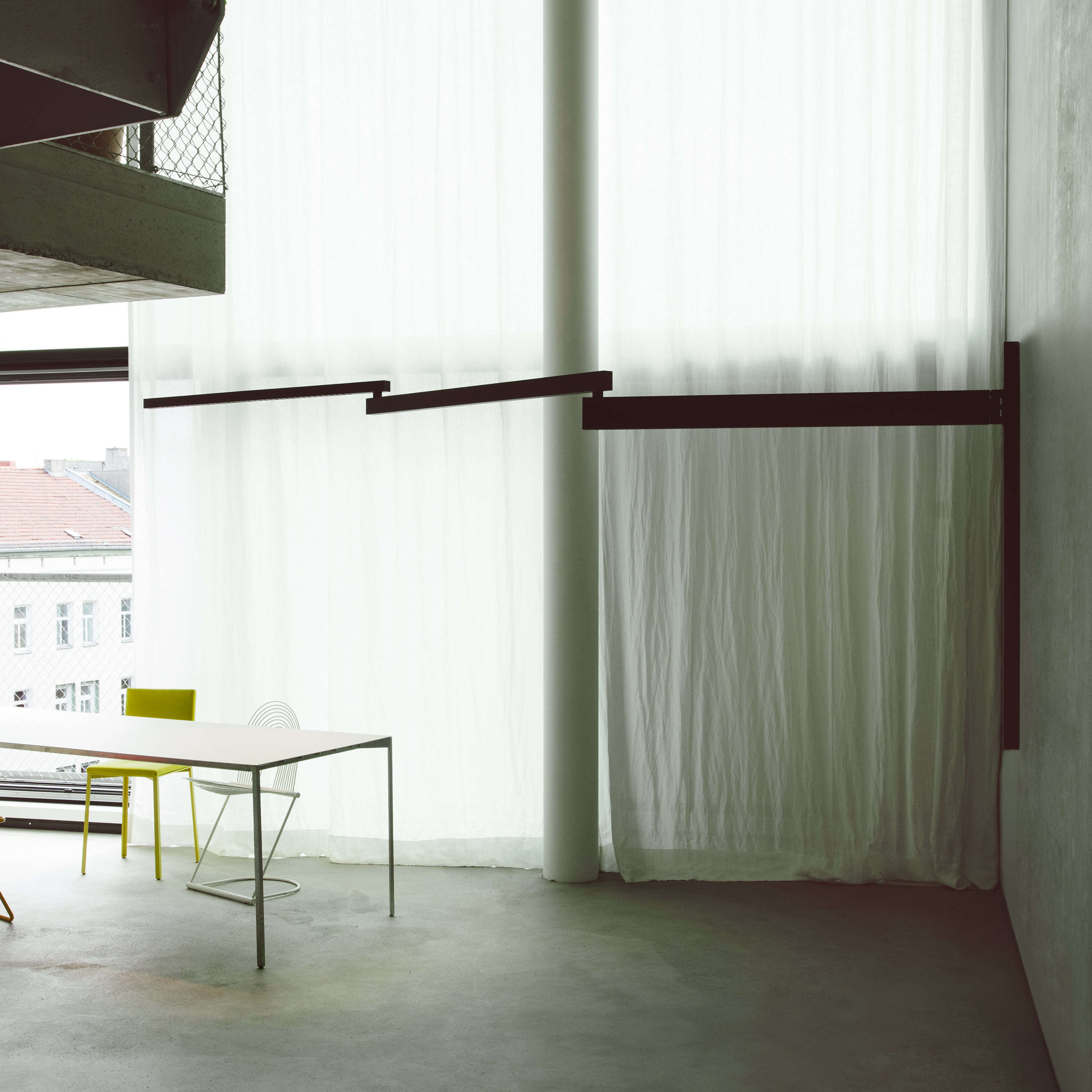Flos Black Flag LED Pendant Light - Modern Minimalist Hanging Lamp for Living Room, Bedroom & Dining Area