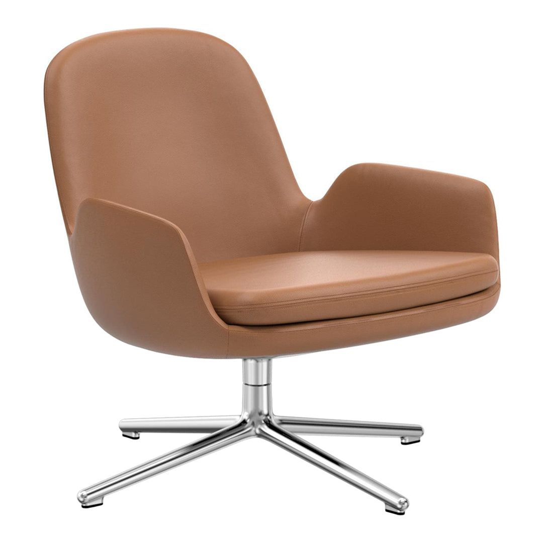 Era Lounge Chair - Modern Low Swivel Recliner for Living Room, Bedroom & Office - Comfortable Relaxation & Stylish Decor