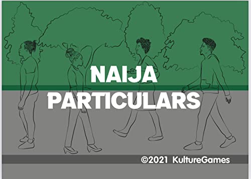 Kulture Games Naija Particulars - Nigerian Slang & Phrase Party Card Game for Family Gatherings, Game Nights & Cultural Events | Fun Nigerian-Themed Gift for Adults & Friends | Perfect for Birthday Parties, Cultural Celebrations & Social Gatherings