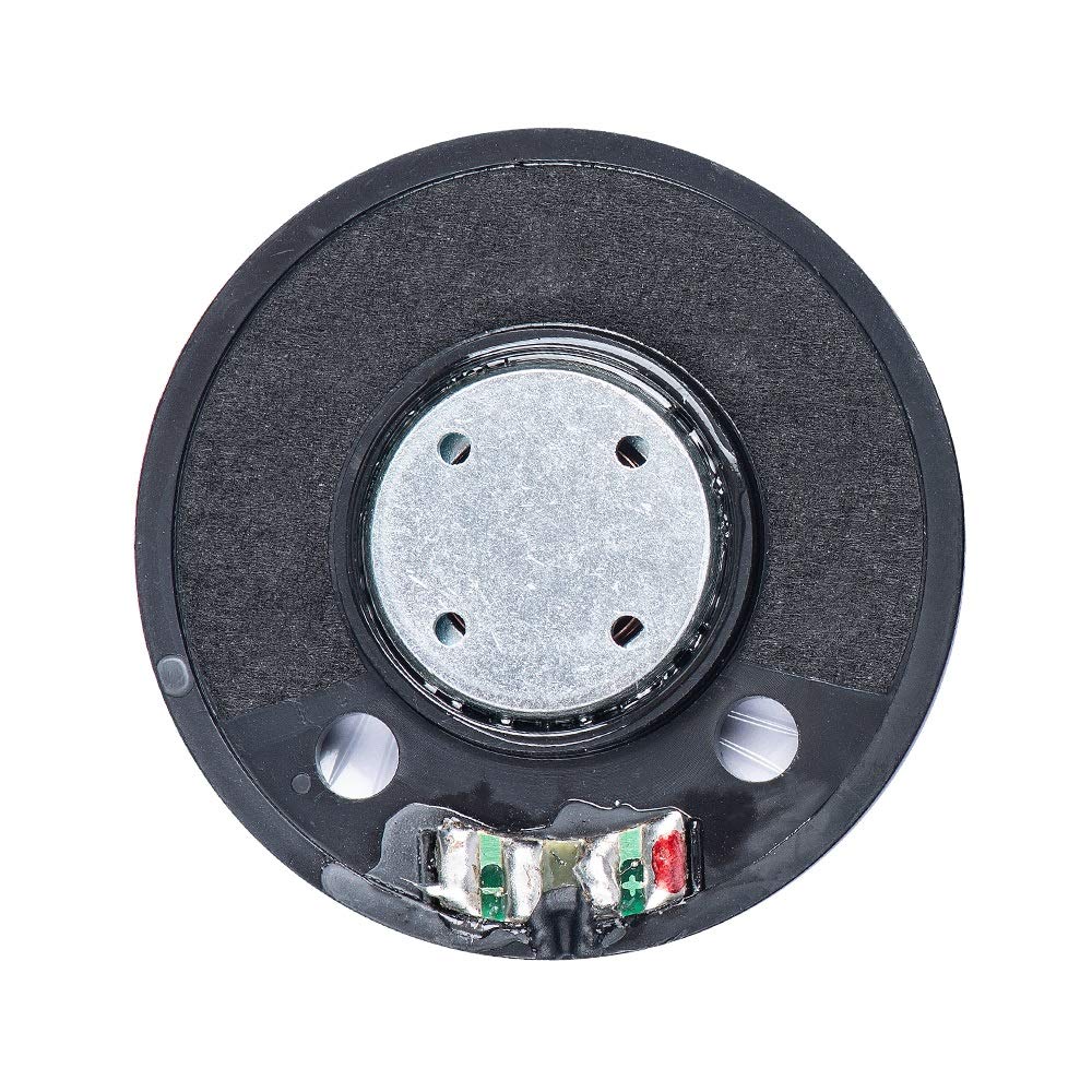 ADUCI 2pcs 50MM HiFi Headphone Speaker Unit - 32Ohm 112dB Headset Driver Replacement Parts for DIY Earphone Repair & Loudspeaker Upgrade - Perfect for Audiophiles, Music Lovers & DIY Enthusiasts