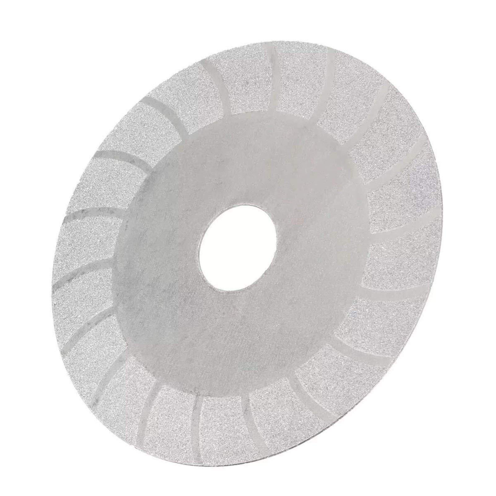 4 Inch 100mm Diamond Saw Blade - Premium Circular Cutting Disc for Glass, Ceramic, Granite - Fits Angle Grinder & Power Tools - Perfect for DIY Projects, Tile Cutting & Stone Work