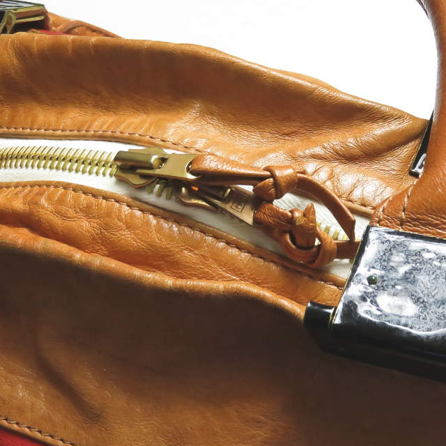 3.1 Phillip Lim Bicolor Leather 2-Way Shoulder Bag for Women - Stylish Crossbody & Top Handle Purse for Work, Travel & Everyday Use
