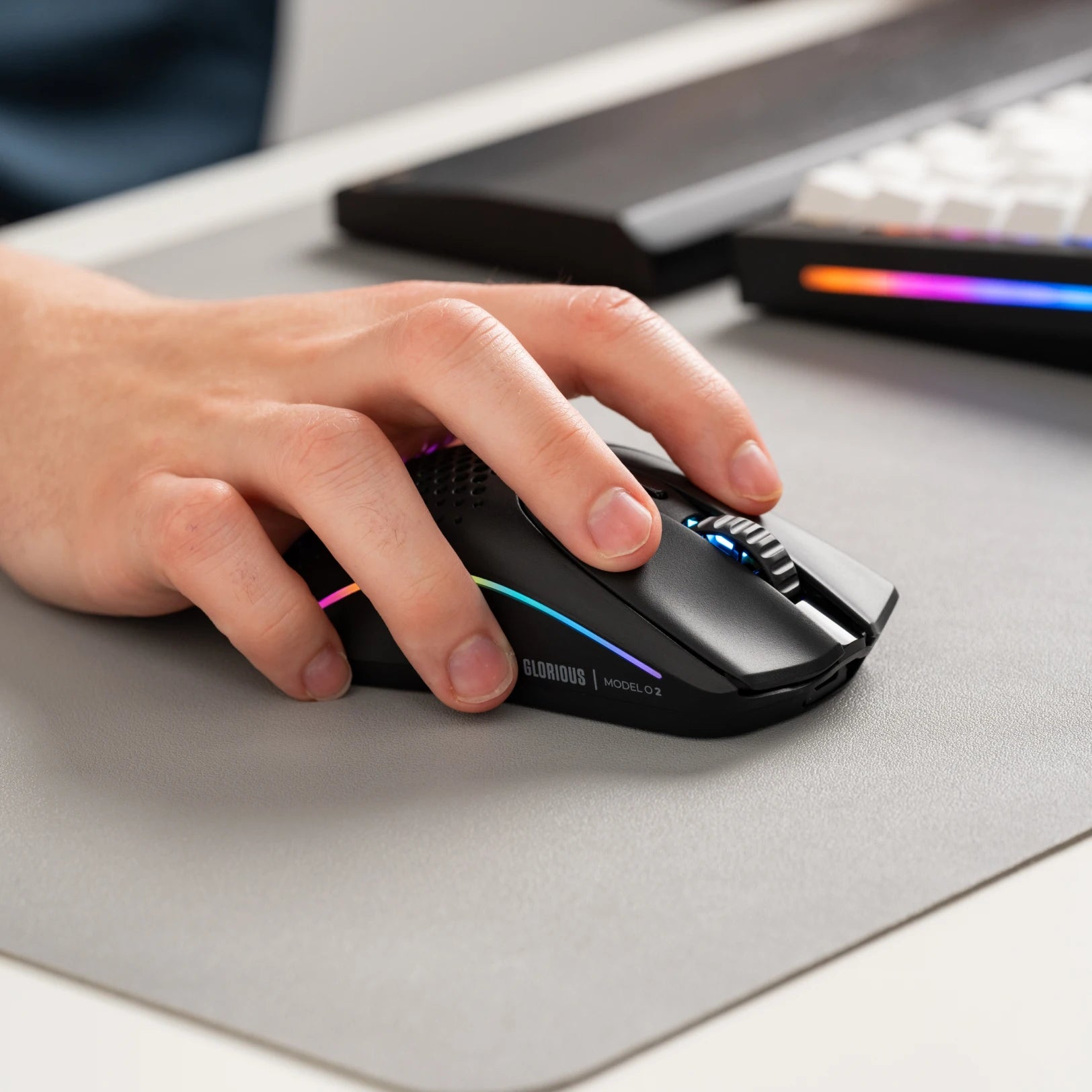 Glorious Model O 2 Wireless Gaming Mouse - Ultra Lightweight 67g, RGB Lighting, 19K DPI - Perfect for FPS, MOBA & Esports Gaming