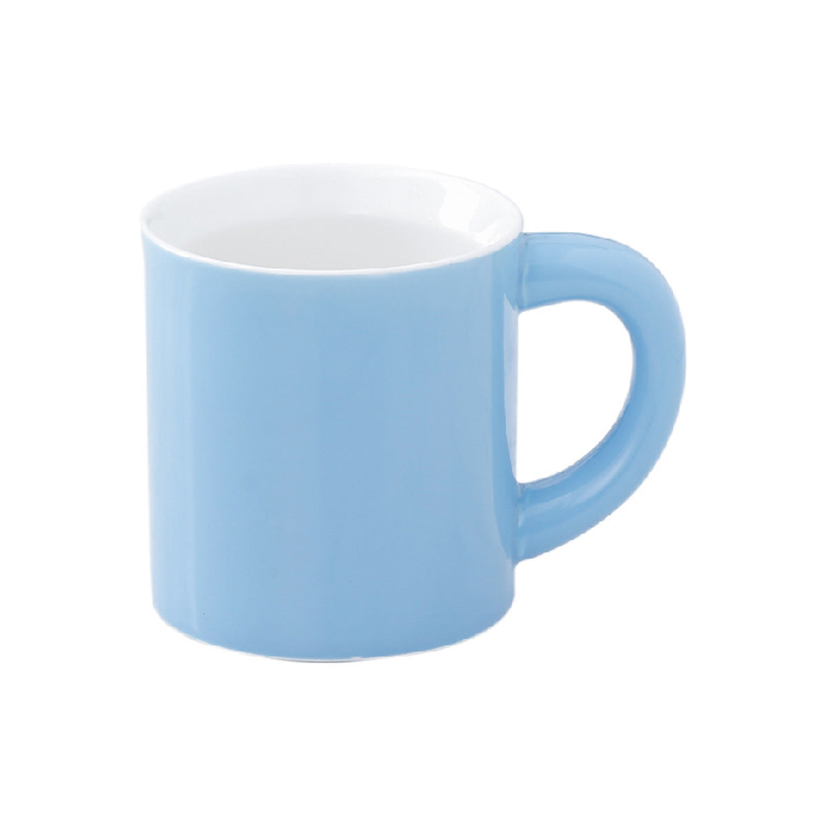 I.XXI Ceramic Coffee Mug 300ml - Insulated Blue Coffee Cup for Hot & Cold Drinks - Perfect for Home, Office, or Gifts