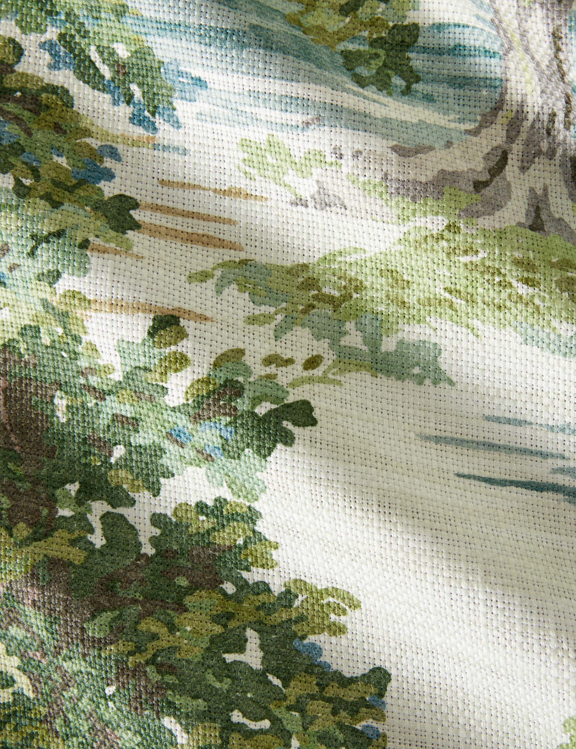 Morris & Co. Ancient Canopy Viscose Fabric - Premium Home Decor Fabric for Curtains, Upholstery & DIY Projects