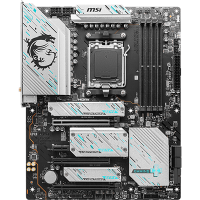 MSI X670E GAMING PLUS WIFI AM5 ATX Motherboard - AMD Ryzen 7000 Ready, PCIe 5.0, DDR5, WiFi 6E, 2.5G LAN - Perfect for Gaming PCs & High-Performance Workstations