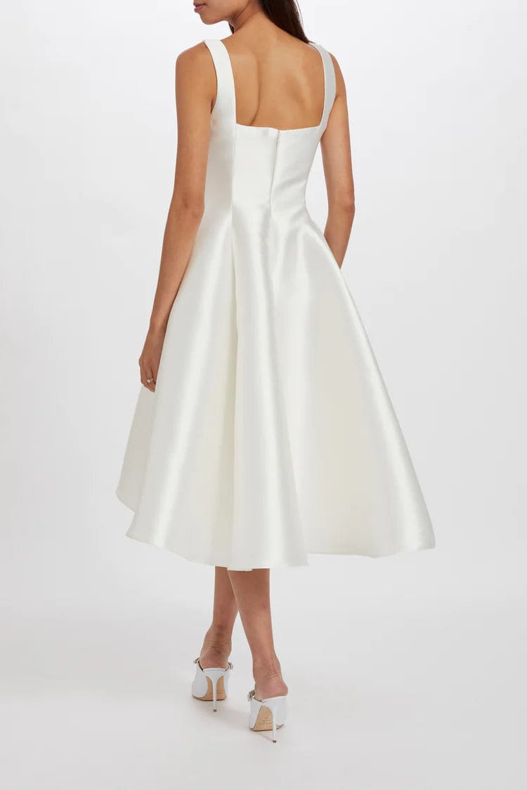 Amsale LW226 Women's Wedding Dress Size 12 - Elegant A-Line Gown for Bridal Ceremony & Formal Events
