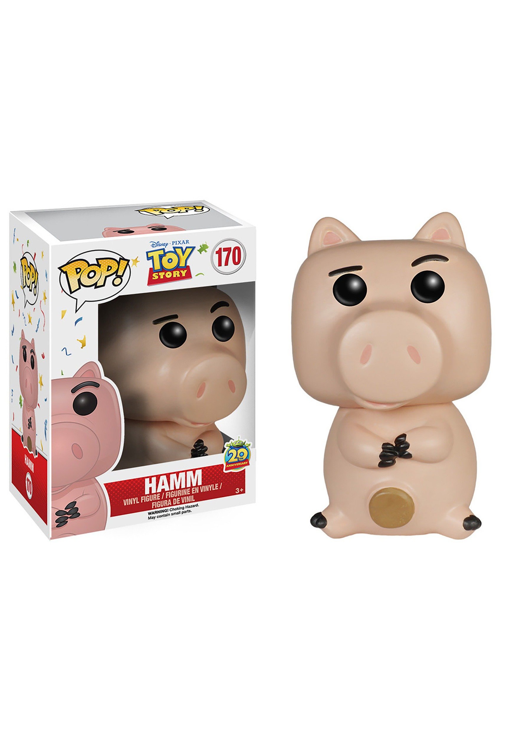 Funko Pop Disney Toy Story Hamm Action Figure Collectible Toy - Perfect for Disney Fans, Collectors, and Home Decor
