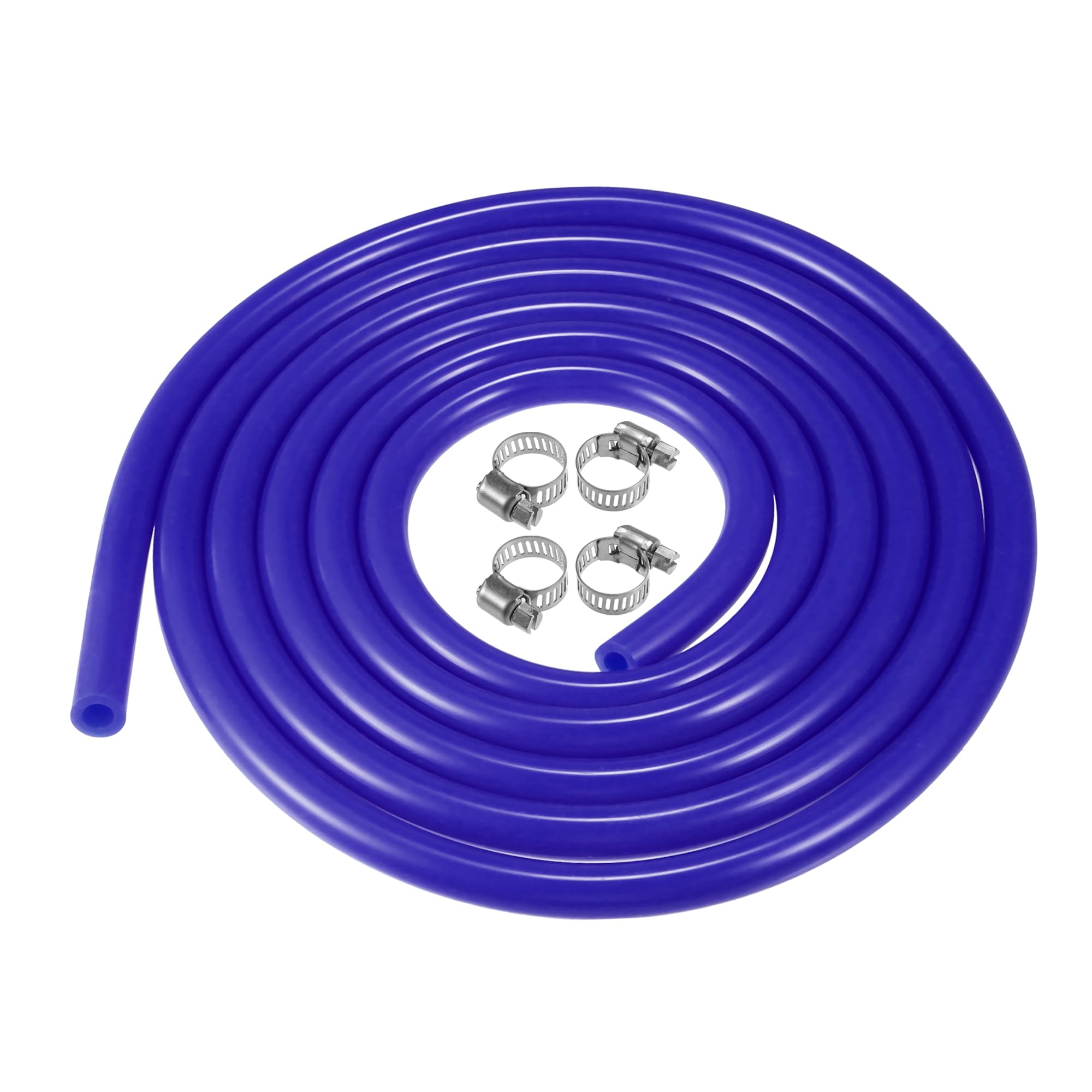 X AUTOHAUX 1 Set High-Temperature Silicone Vacuum Tubing Hose - 300cm (118