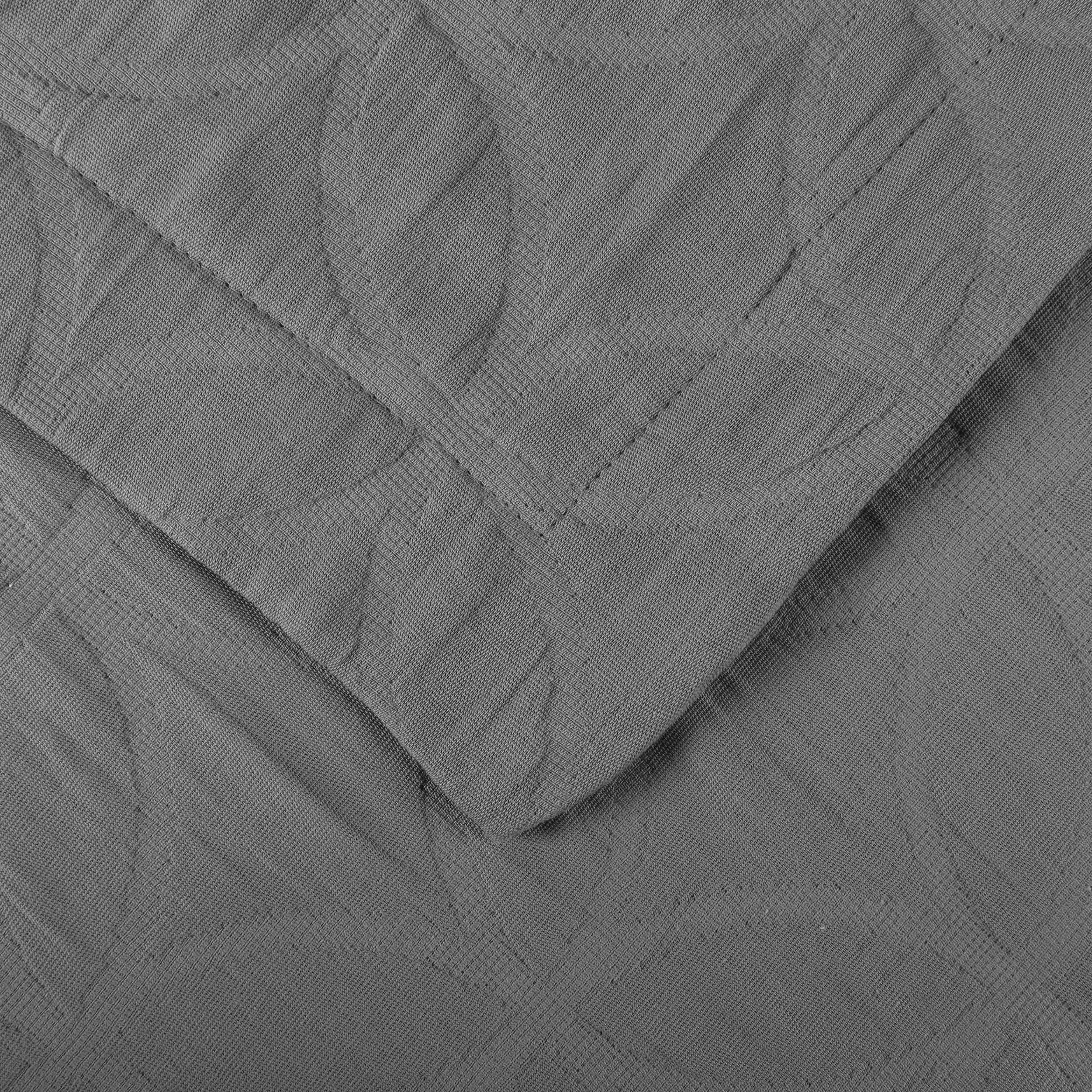 Serenity Cotton Matelasse Celtic Circle Airy Bedspread Set - Queen Size Lightweight Quilted Coverlet with All-Over Embroidery for Bedroom Decor, Guest Room & Cozy Home Styling