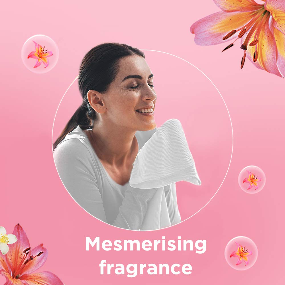 Lily Fresh Fabric Conditioner - 860ml for Long-Lasting Freshness & Softness | Ideal for Laundry, Clothes & Linens | All-Day Fragrance & Comfort After Wash