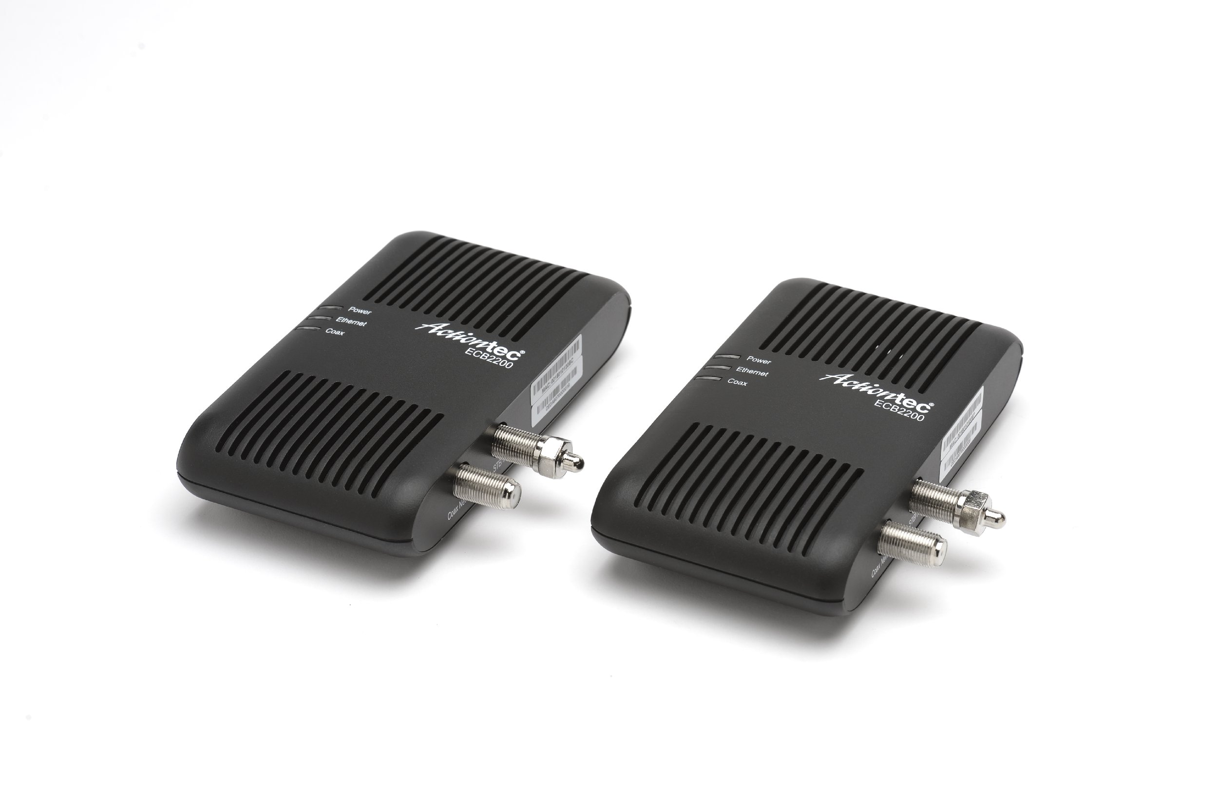 Actiontec Ethernet Over Coax MoCA Adapter Twin Pack - High-Speed Internet & Network Extender for Home & Office | Perfect for Streaming, Gaming & Remote Work