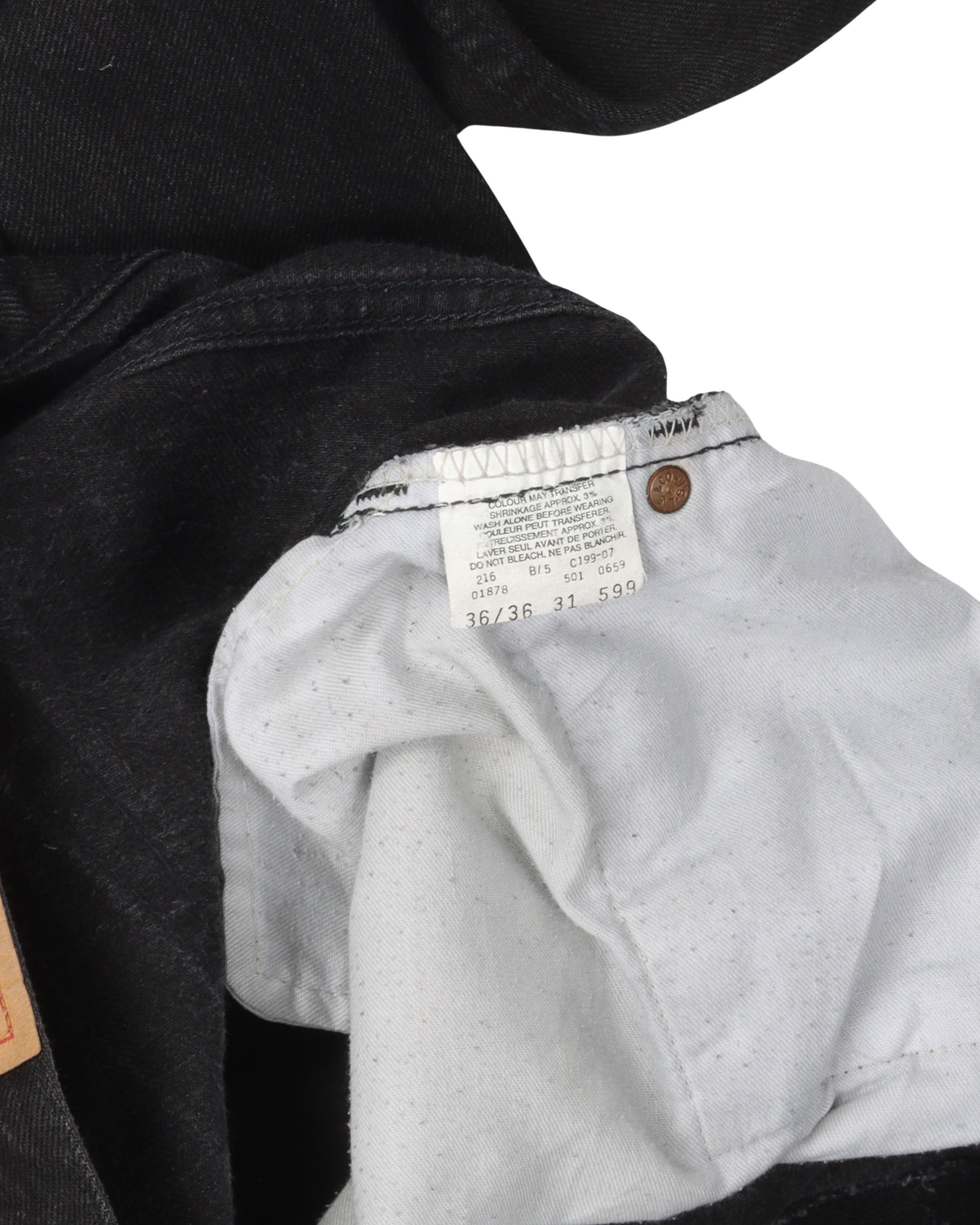 Vintage Levi's 501 Jeans for Men - Classic Straight Fit 34x32 Denim Pants | Retro Style, Durable Cotton | Casual Wear, Street Fashion, Vintage Outfits