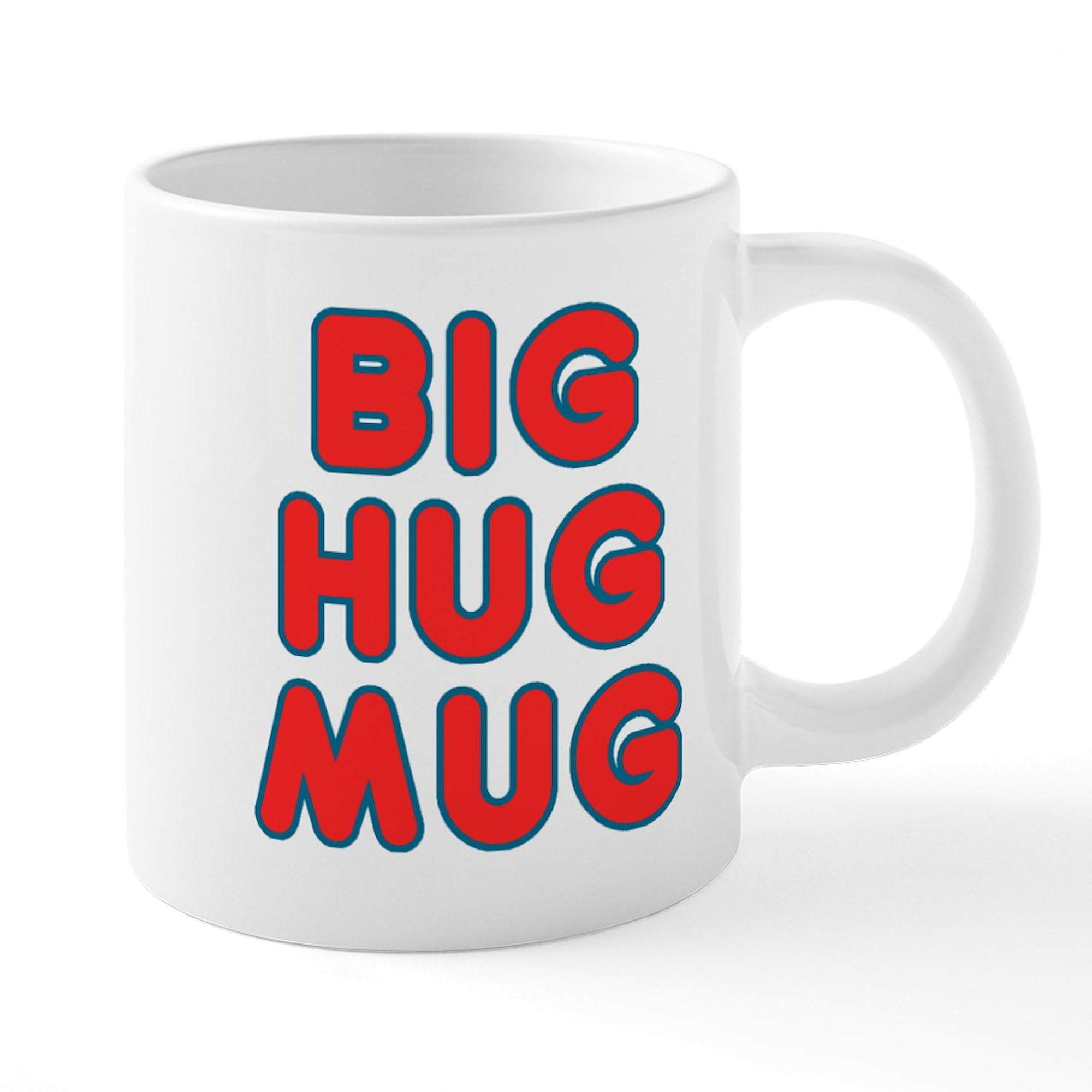 Big Hug Mug - 20 oz Large Ceramic Coffee Cup for Tea & Hot Drinks - Perfect for Home, Office, or Gift Giving