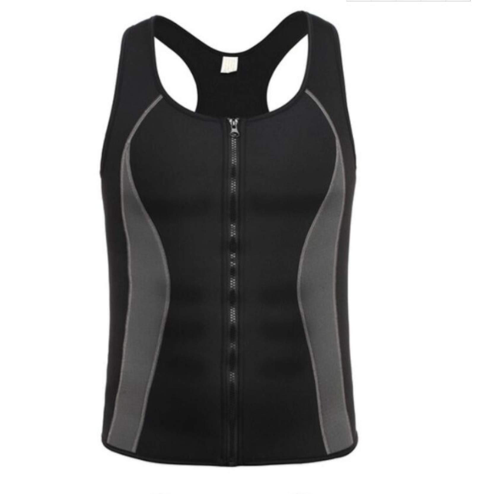 Men's Slim Fit Body Shaping Undershirt - Muscle Support & Posture Corrector - Comfortable Compression Shirt for Workout, Office & Everyday Wear