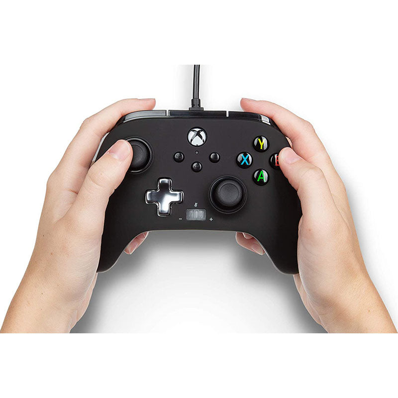 PowerA Wired Controller for Xbox Series X|S & Xbox One - Black | Enhanced Gaming Experience for Xbox Consoles