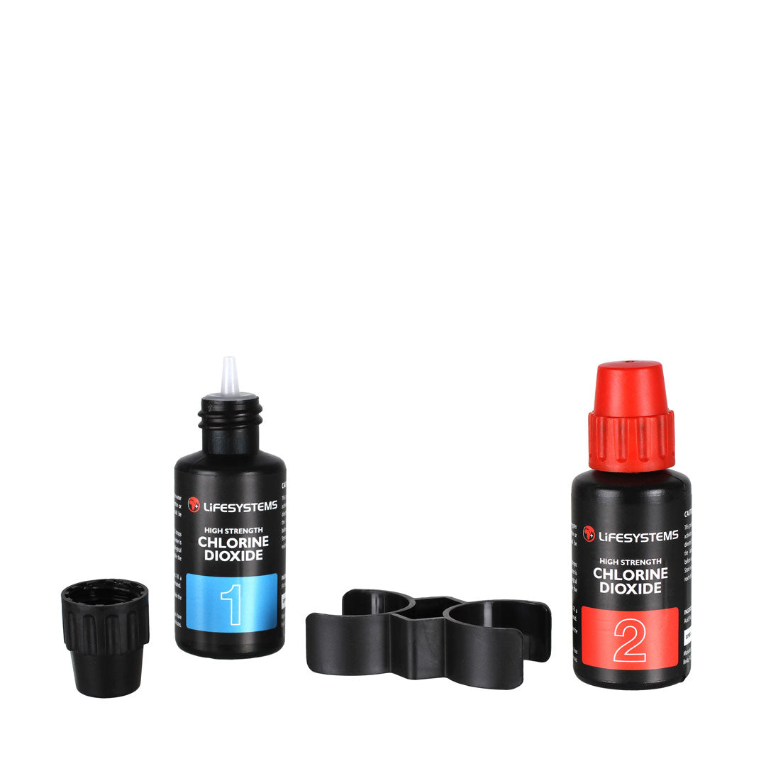 Lifesystems Chlorine Dioxide Water Purification Drops - Portable Water Treatment for Camping, Hiking, Emergency Preparedness & Travel