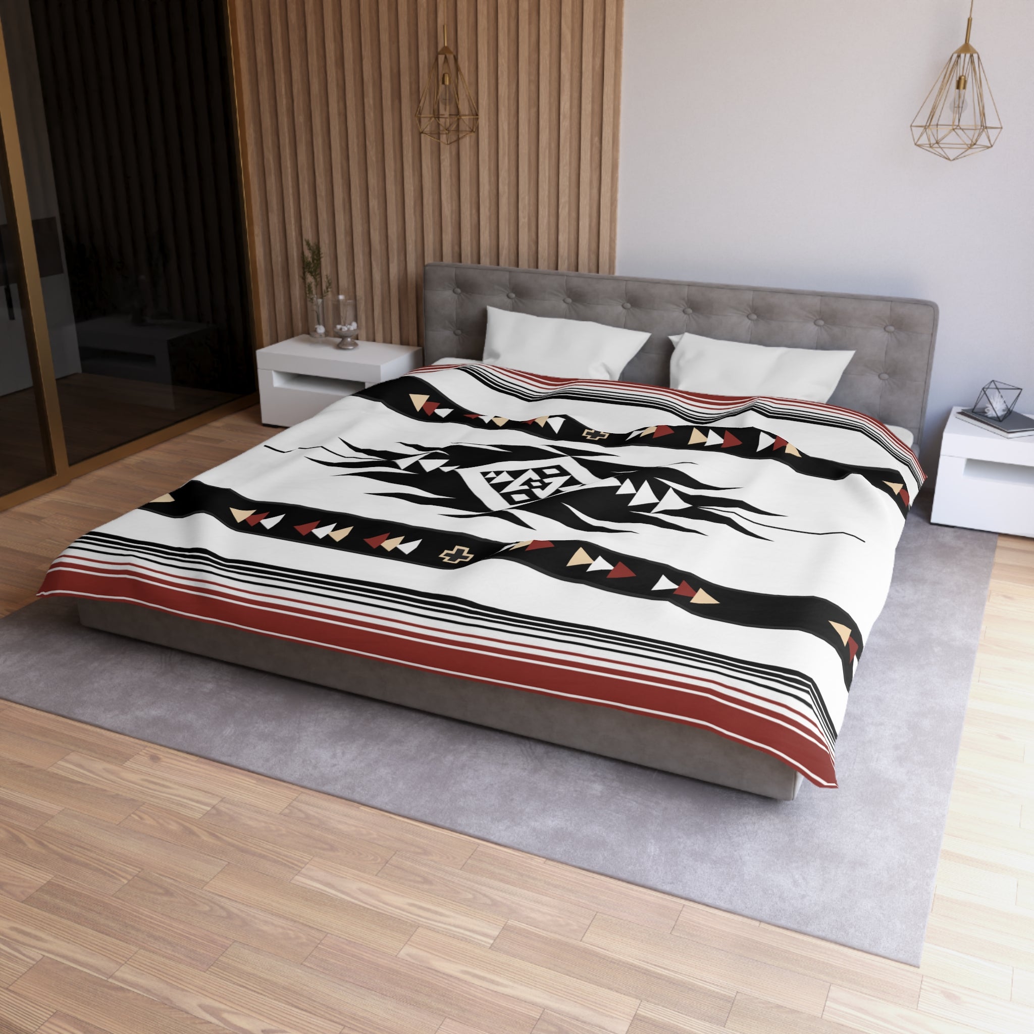 Premium Microfiber Polyester Duvet Cover Set - Soft Queen King Size Bedding with Zipper Closure - Luxury Bedroom Decor for All Seasons | Perfect for Master Bedroom, Guest Room & Hotel Use