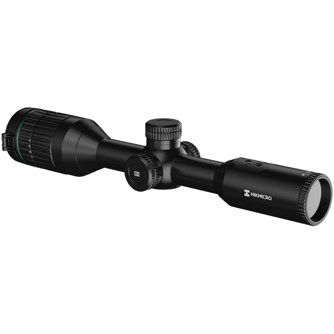 HIKMICRO ALPEX A50TN Digital Night Vision Riflescope - 4K HD Infrared Scope for Hunting, Wildlife Observation & Security Surveillance - Compatible with Rifles and Firearms for Nighttime Outdoor Activities