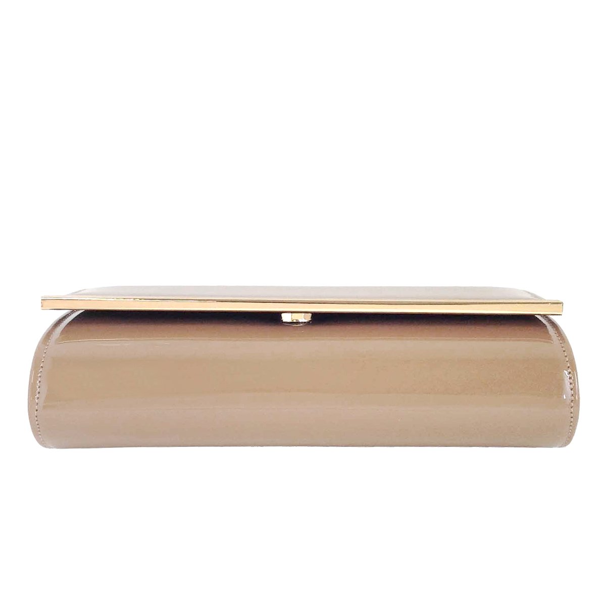 JNB Faux Patent Leather Glossy Candy Clutch Bag for Women - Elegant Evening Party Clutch with Wristlet Strap - Perfect for Weddings, Prom, Date Night & Special Occasions