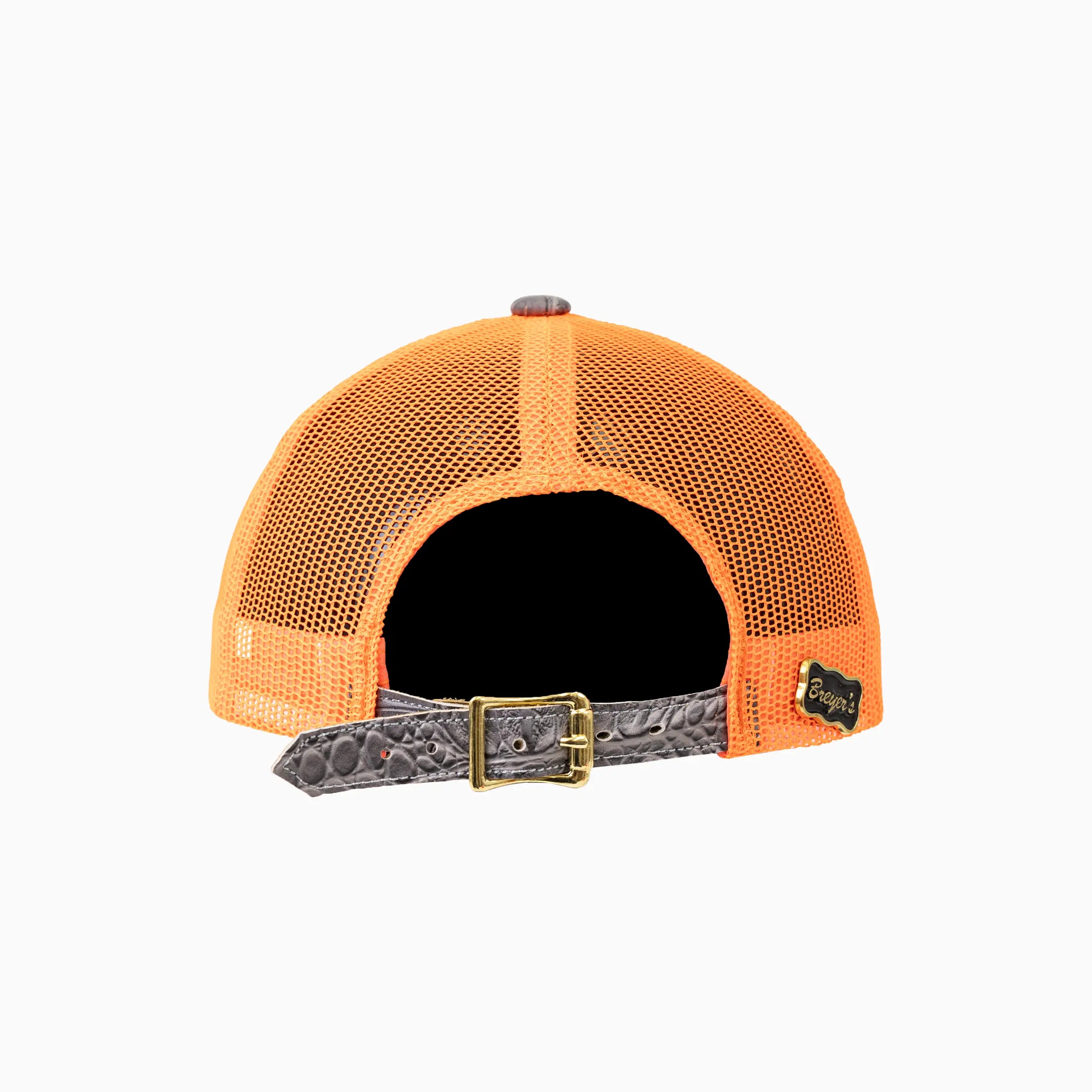 Breyer's Buck 50 Wool Trucker Hat with Leather Visor - Classic Wool Baseball Cap for Men & Women - Perfect for Outdoor Activities, Hiking, and Casual Wear