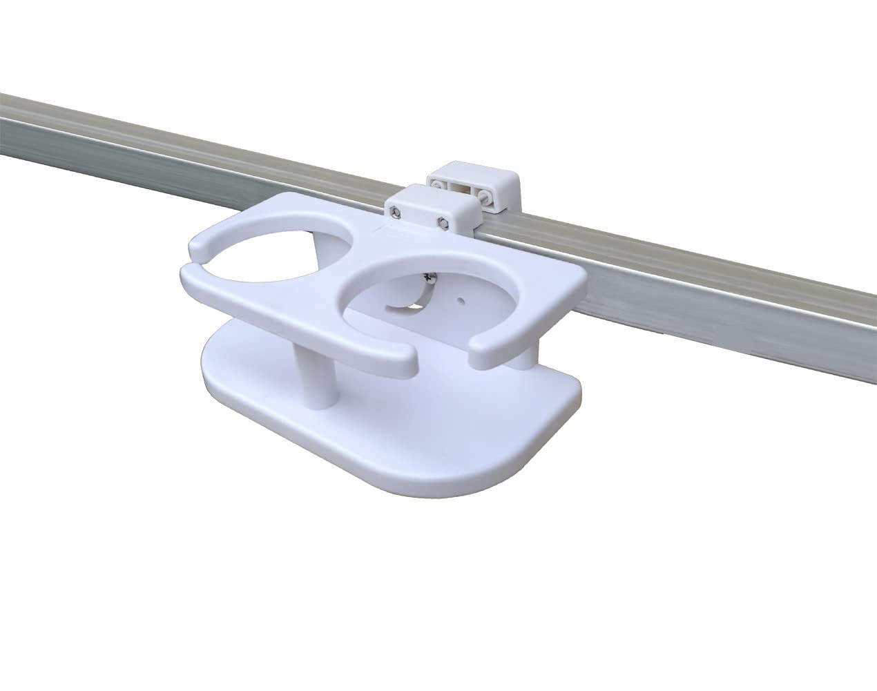 Brocraft Pontoon Boat Drink Holder - Square Rail Cup Holder for Pontoon Boats | Perfect for Fishing Trips, Boat Parties & Outdoor Adventures