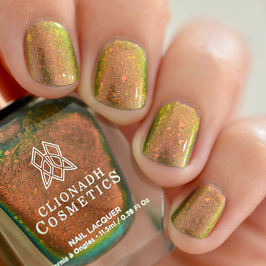 Red Sunrise Sailor's Demise Nail Polish - Long Lasting Vegan Nail Lacquer for Women - Perfect for Date Nights & Special Occasions