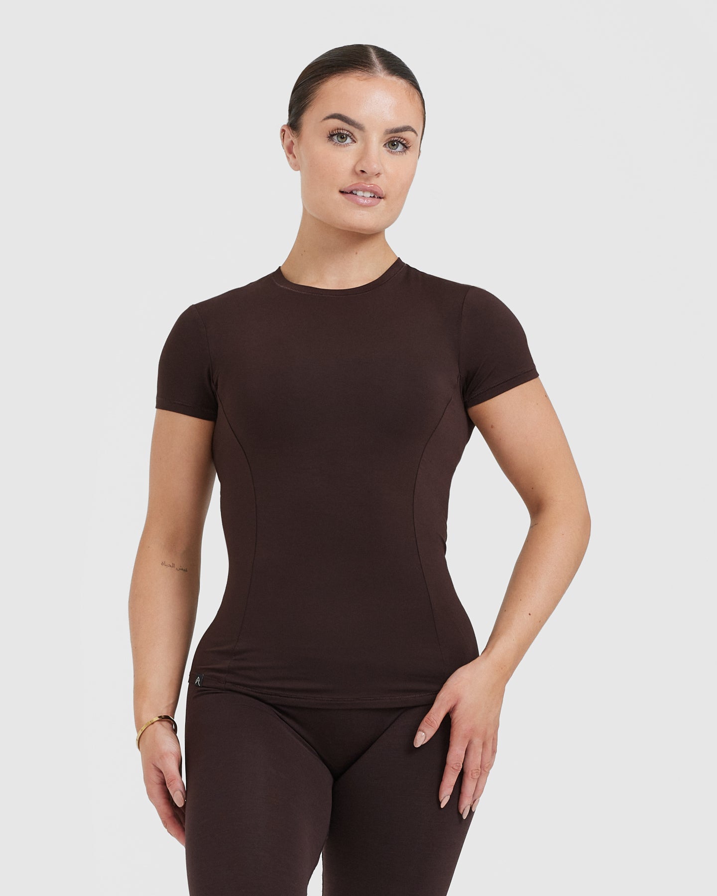 Mellow™ Soft Short Sleeve T-Shirt for Men & Women | 70% Cocoa Brown Cotton Comfortable Casual Tee | Perfect for Everyday Wear, Lounge & Outdoor Activities