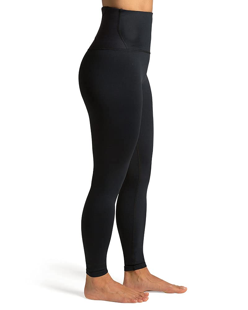 Tommie Copper Women's Pro-Grade Compression Leggings - Lower Back Support, Breathable Fabric, 50 UPF Sun Protection - Ideal for Yoga, Workouts & Everyday Comfort