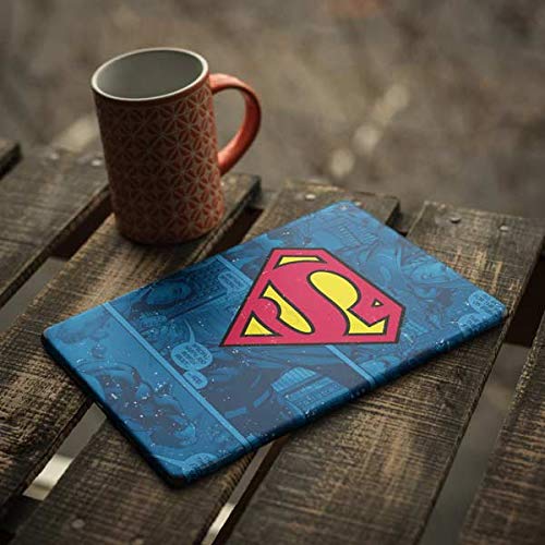 Official DC Comics Superman Logo Skin for iPad Air - Custom Decal Sticker with Durable Protection - Perfect for School, Work & Travel Accessories