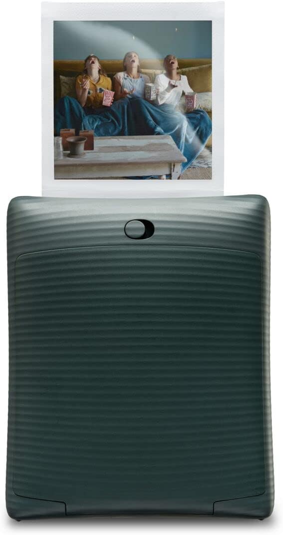 Instax Square Link Smartphone Photo Printer - Print Photos from Phone in Midnight Green | Perfect for Travel, Parties & DIY Scrapbooking