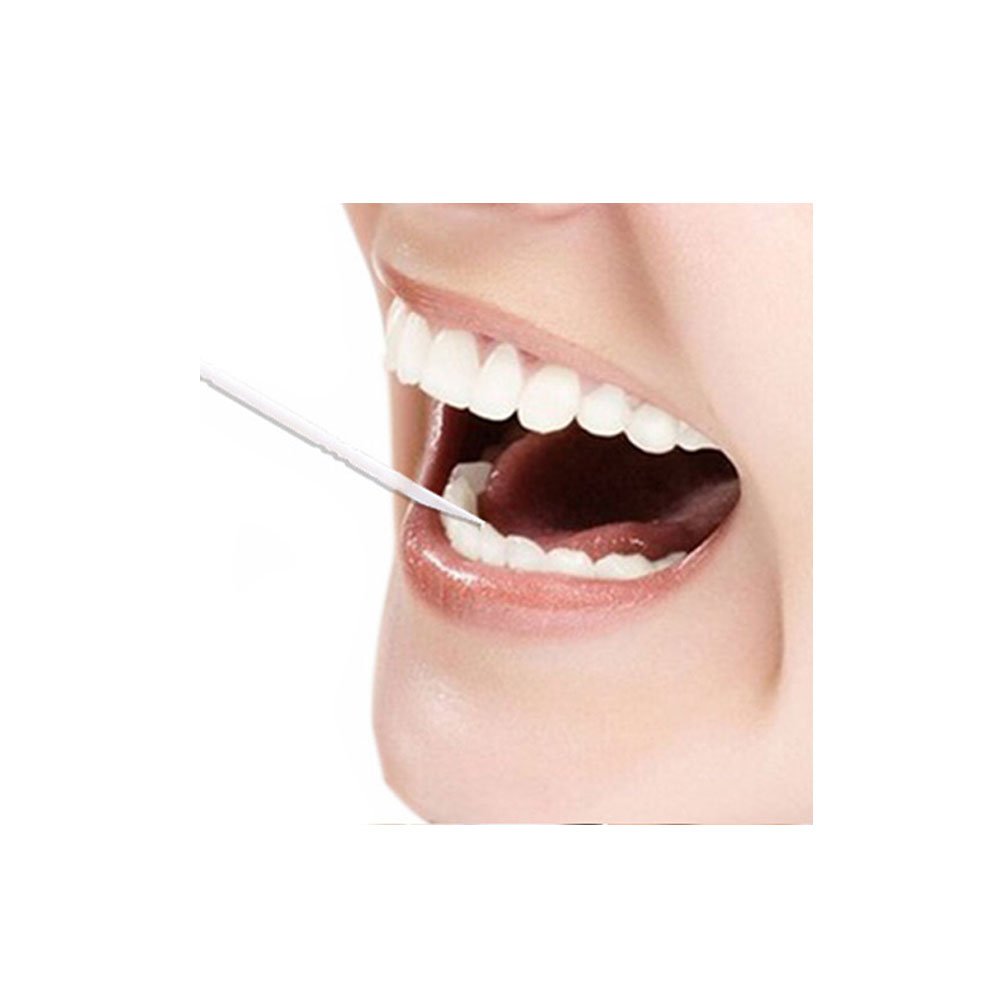 100 Interdental Brushes - Professional Dental Care Toothpicks for Teeth Cleaning, Gum Health & Plaque Removal | Perfect for Travel, Braces & Oral Hygiene Routine