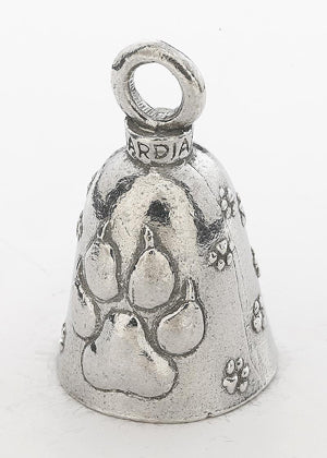 Guardian Bell for Motorcycles & Vehicles - Lucky Dog Paw Charm for Protection & Good Luck | Perfect for Bikers, Riders & Car Owners