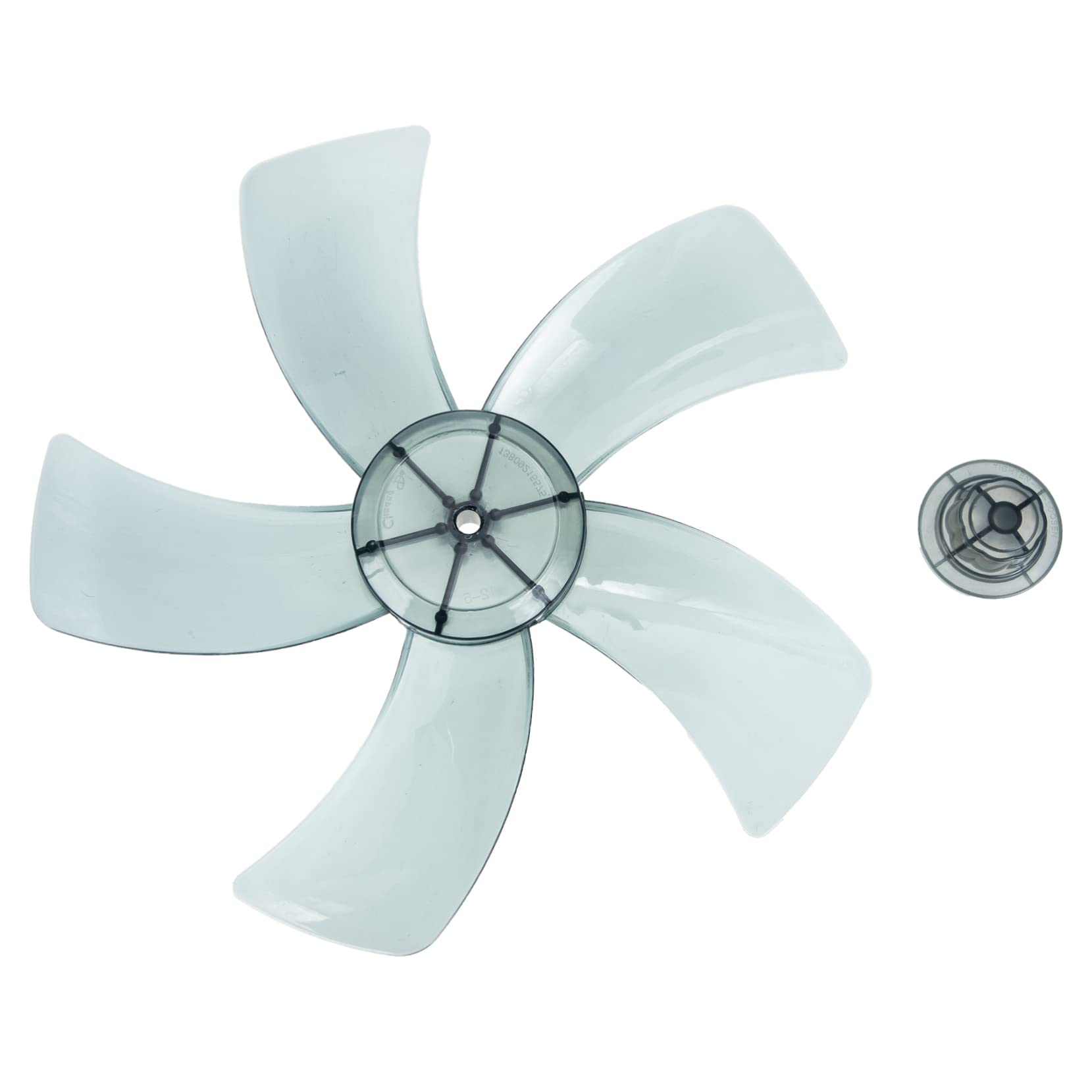 Cabilock 1 Set Outdoor Ceiling Fan Blades Replacement - Durable Plastic RV & Table Fan Blades for Home & Electric Fan Parts - Perfect for Patio, Garage, and RV Cooling Solutions