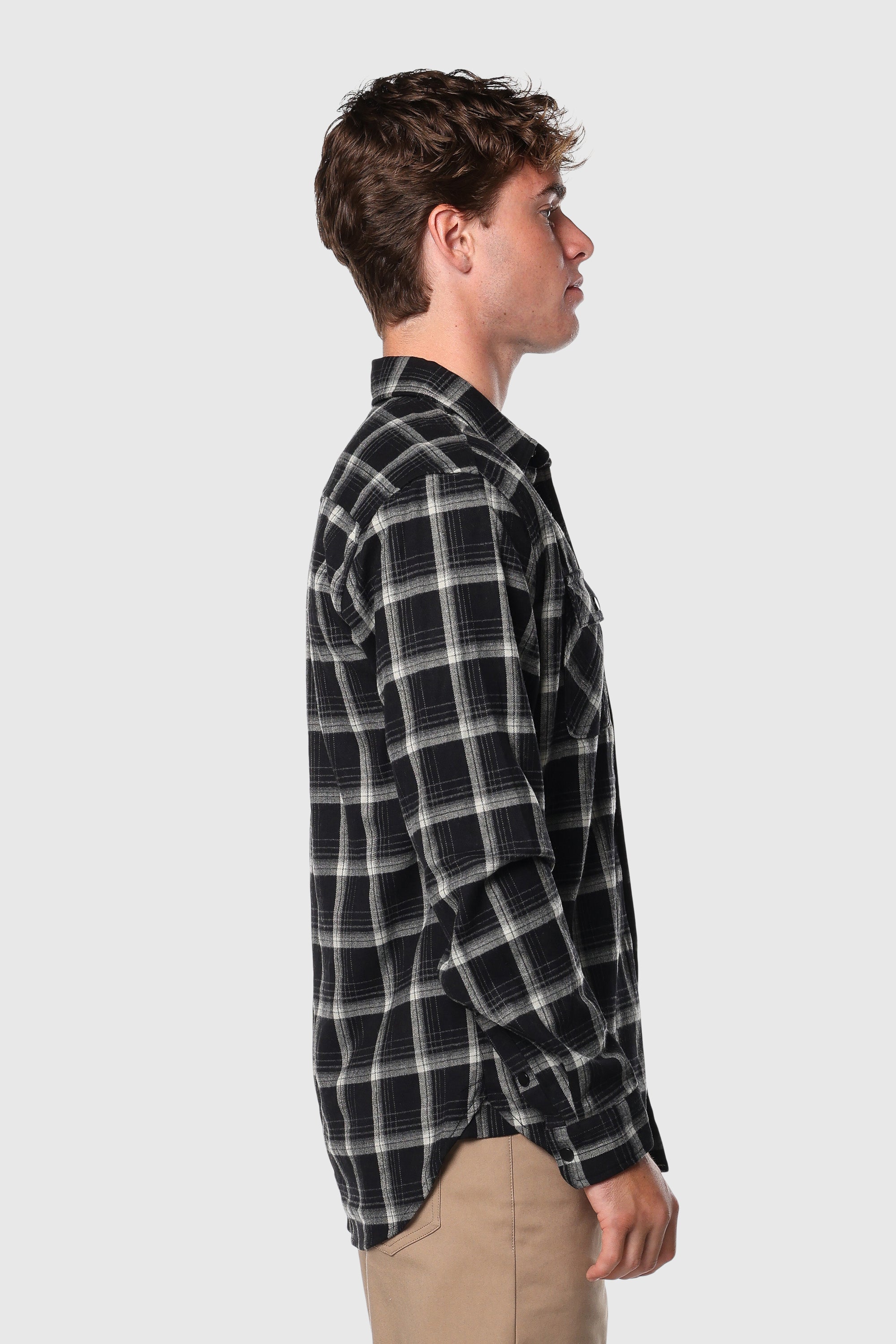 Premium Campfire Flannel Shirt for Men - Soft & Durable Outdoor Plaid Shirt - Perfect for Camping, Hiking & Fall Adventures