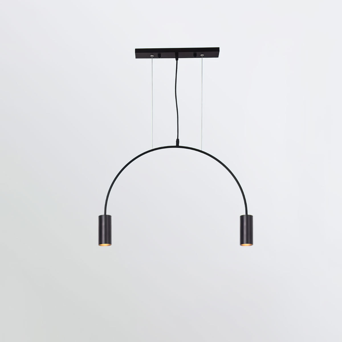 Modern Arcs Pendant Light - Sleek Minimalist Hanging Fixture for Kitchen Island, Dining Room & Bedroom Lighting | Dimmable LED Ceiling Lamp for Home Decor