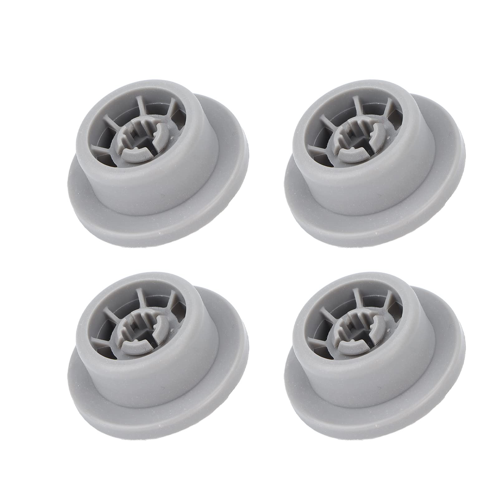 4pcs Dishwasher Rack Roller Wheels - Replacement Lower Basket Wheels Compatible with 420198 AP2802428 - Perfect for Smooth Dishwasher Rack Movement & Quiet Operation