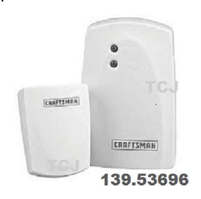 Craftsman Wireless Garage Door Monitor - 53696 | Smart Garage Door Sensor with Real-Time Alerts & Remote Monitoring | Perfect for Home Security & Smart Garage Automation