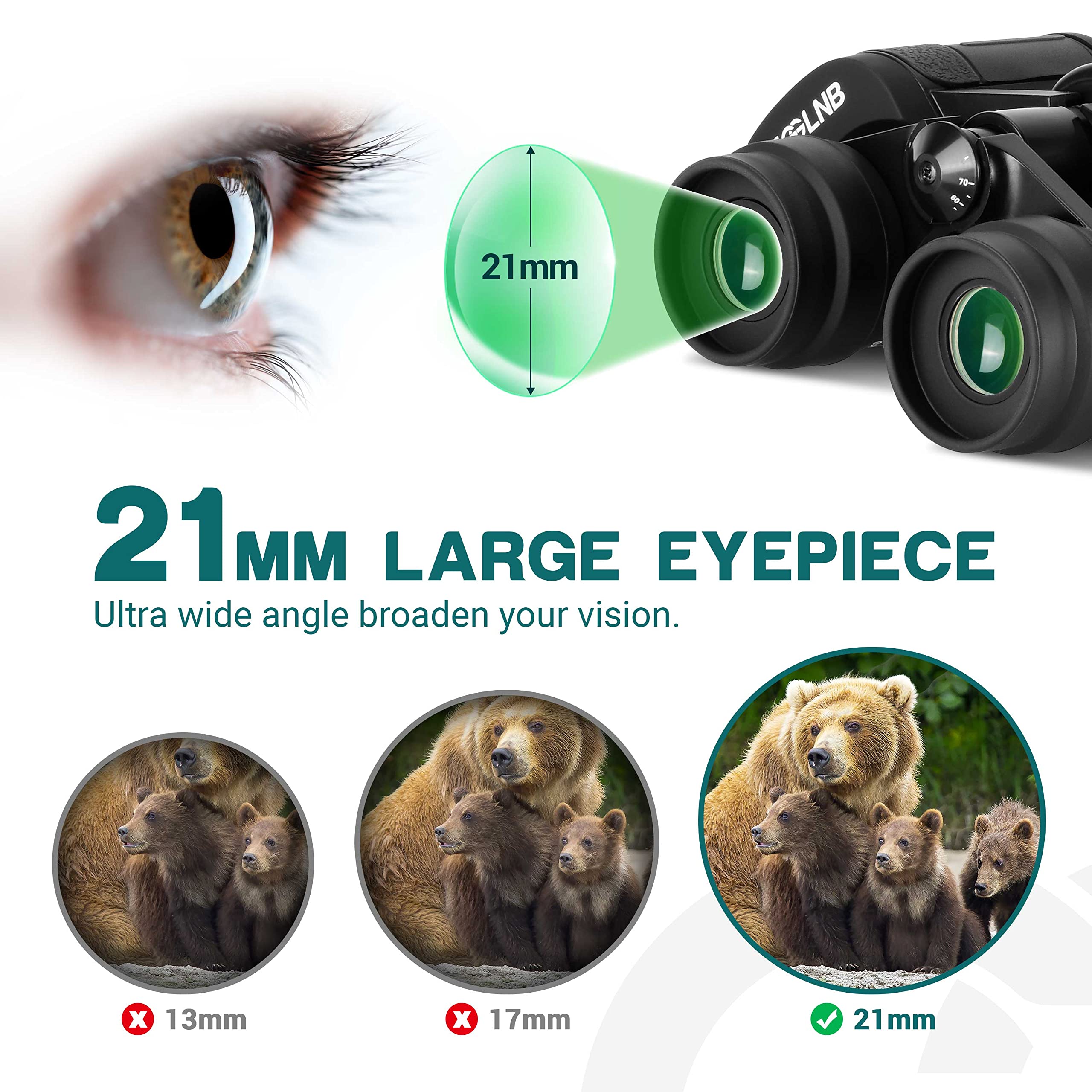 ESNLB 15-30X80 High Power Astronomy Binoculars with Tripod Mount & Phone Adapter - Professional Zoom Binoculars for Bird Watching, Hunting, Stargazing, Travel & Outdoor Adventures