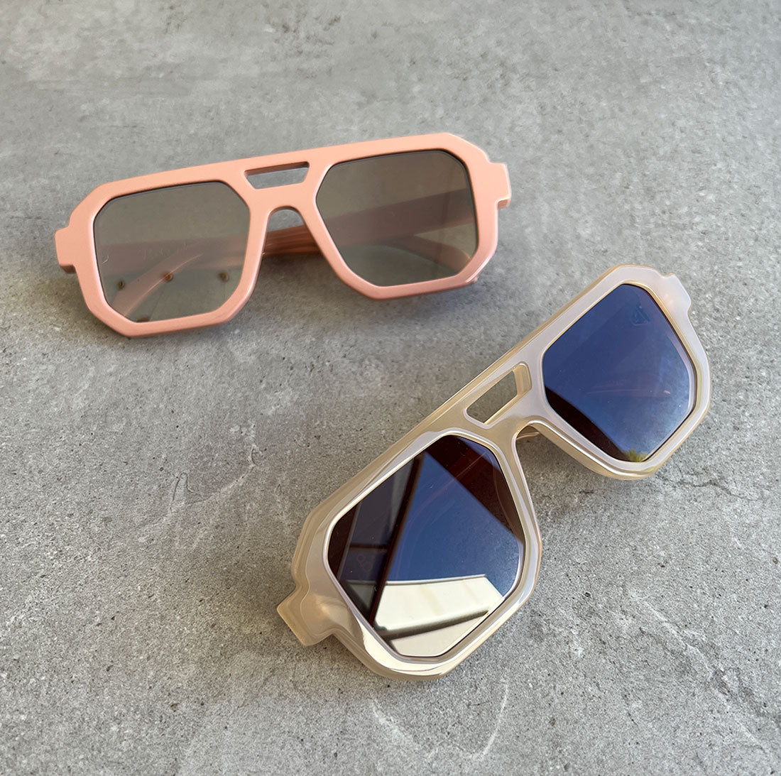 GOD THIRTY FOUR 34 Polarized Sunglasses for Men & Women - Classic Taupe Frame - UV Protection - Perfect for Driving, Beach & Outdoor Activities