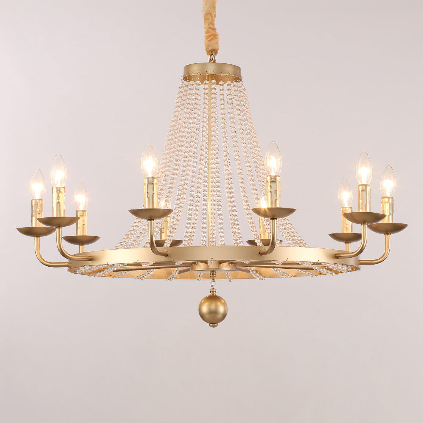Elegant Shan Crystal Chandelier - Modern Luxury Ceiling Light Fixture for Dining Room, Living Room & Bedroom Decor