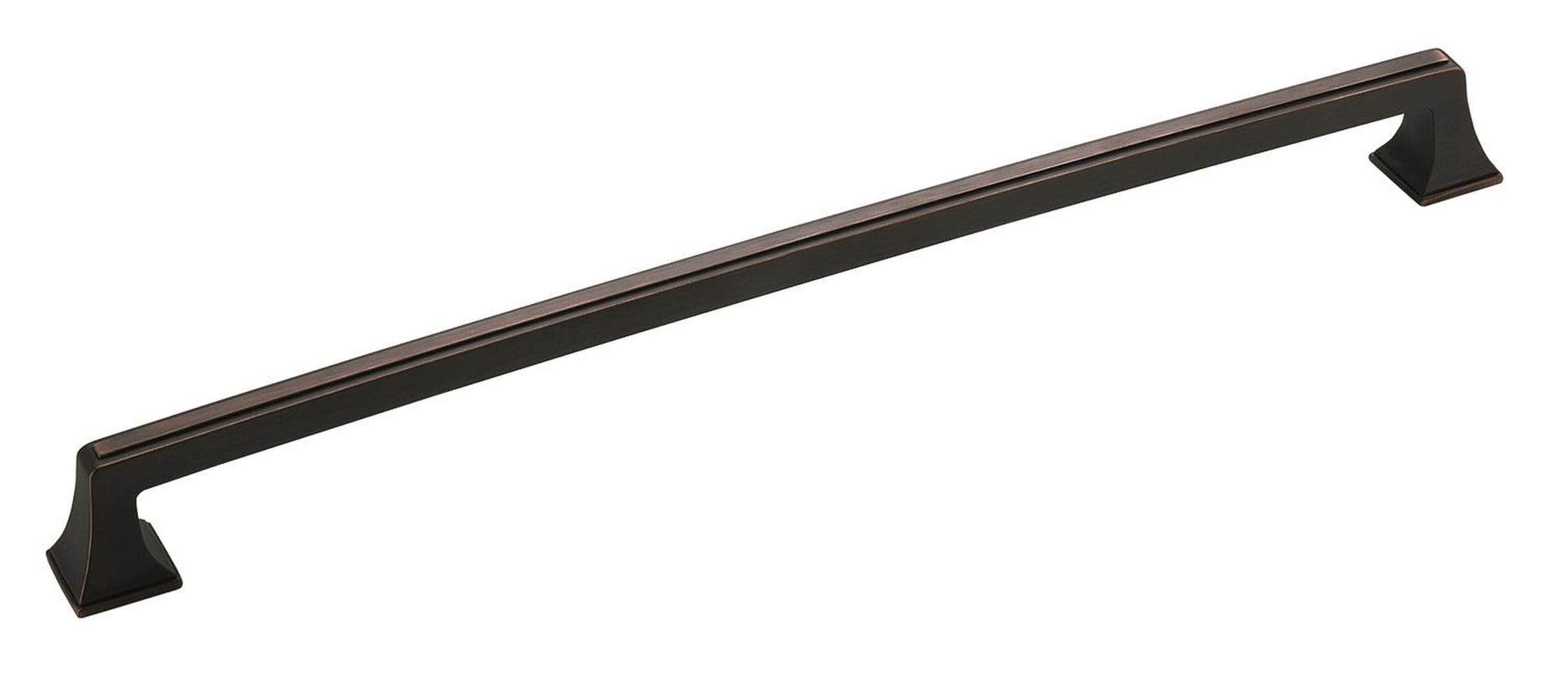 Amerock Mulholland 18 Inch Oil Rubbed Bronze Appliance Pull - 1 Pack Cabinet Hardware for Kitchen & Bathroom Drawers (457mm Center to Center) - Perfect for Cabinet Upgrades, Home Renovation & DIY Projects