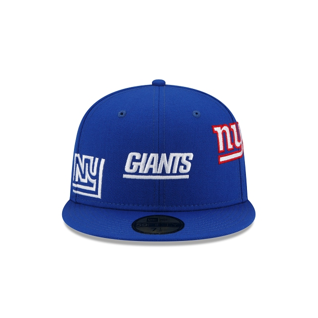 New York Giants Official NFL 59FIFTY Fitted Hat for Men - Classic Just Don Blue Snapback Cap - Perfect for Game Day, Sports Events & Streetwear Fashion