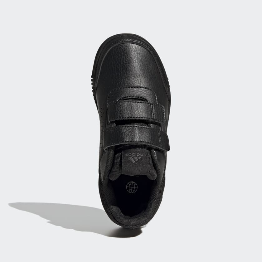 Adidas Kids Tensaur 2.0 Triple Black Running Shoes - Lightweight & Comfortable Sneakers for Boys and Girls - Perfect for School, Play & Daily Activities