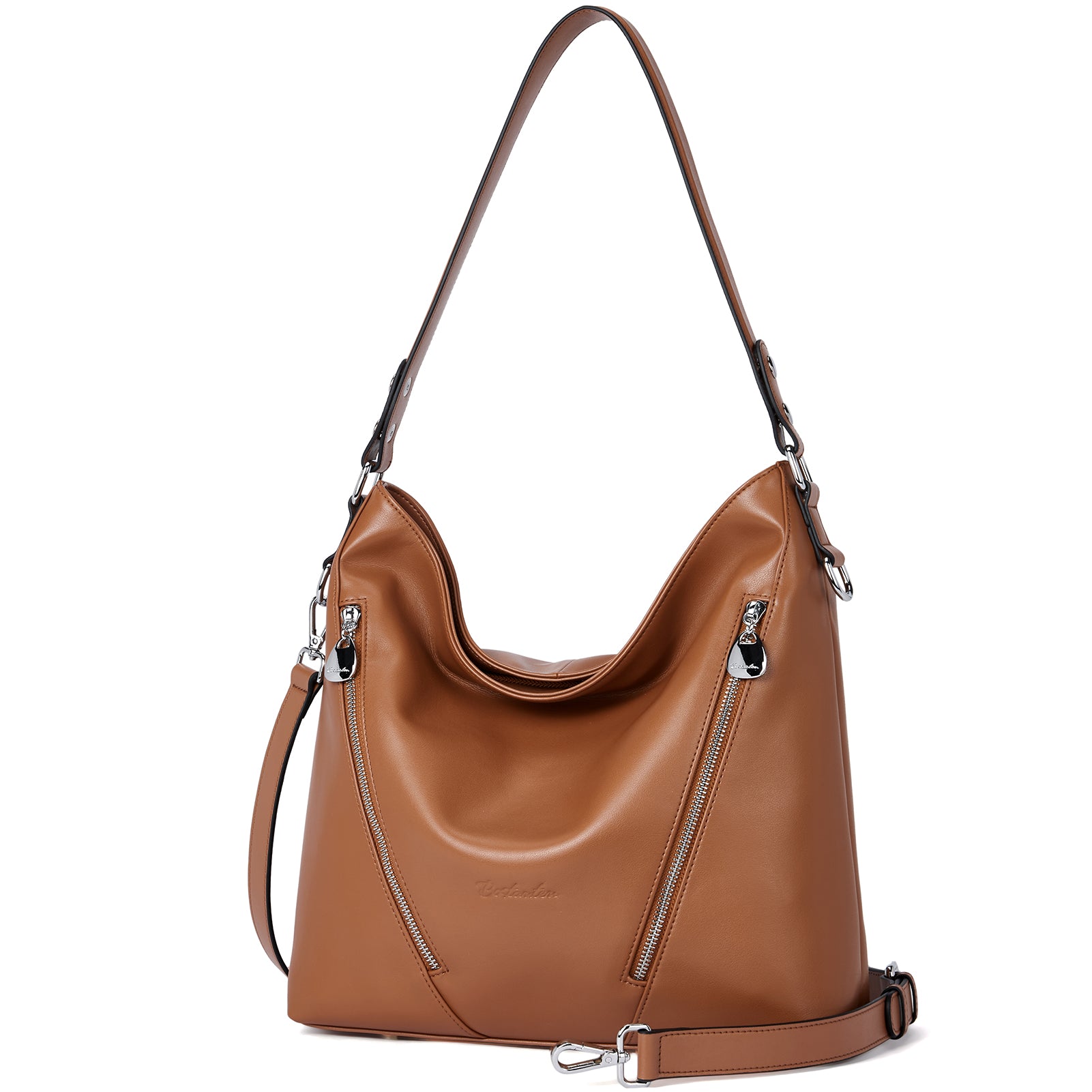 Kweli Premium Genuine Leather Shoulder Tote Bag - Handcrafted Luxury Purse for Women with Exquisite Detailing | Perfect for Work, Travel & Everyday Use