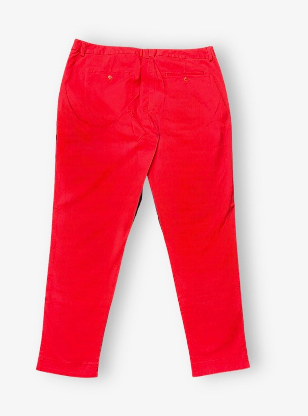 Fred Perry Women's Slim Cropped Chino Pants - Classic Casual Trousers for Work, Office & Everyday Wear