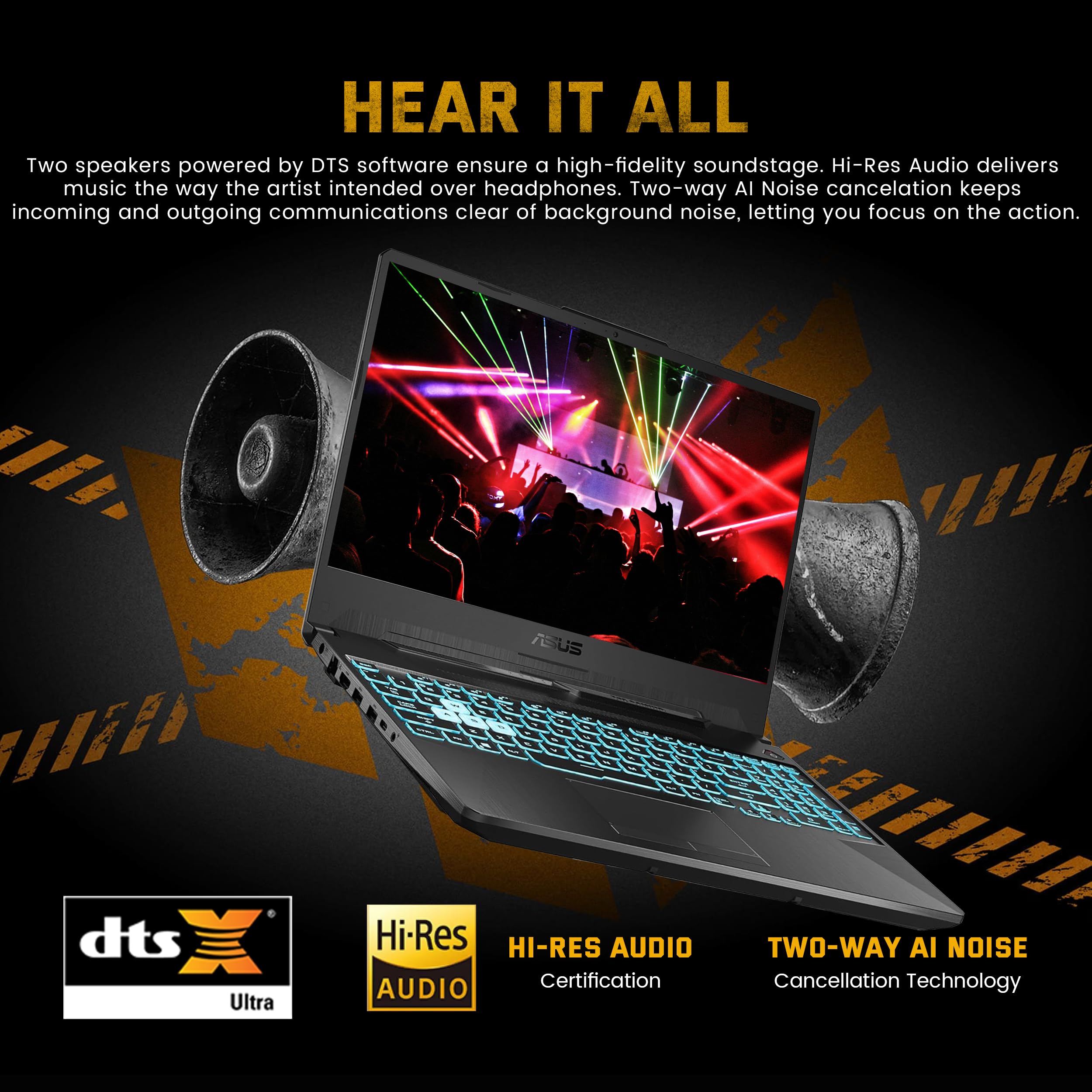 ASUS TUF A15 Gaming Laptop - Ryzen 7, RTX 3050, 144Hz for Pro Gaming & Work