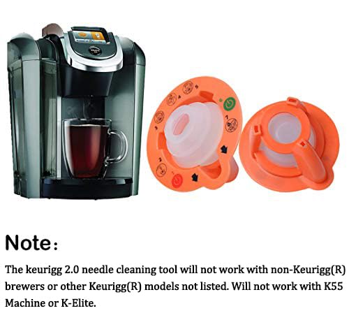 **Keurig 2.0 Needle Cleaning Tool (2 Pack) – Prevent Clogging & Remove Coffee Grounds – Compatible with Keurig Brewers & Coffee Makers – Perfect for Home, Office & Kitchen Use**