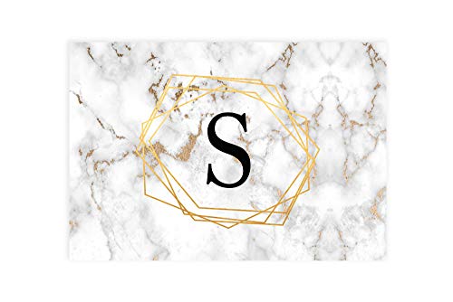 Marble Geometric Mongram