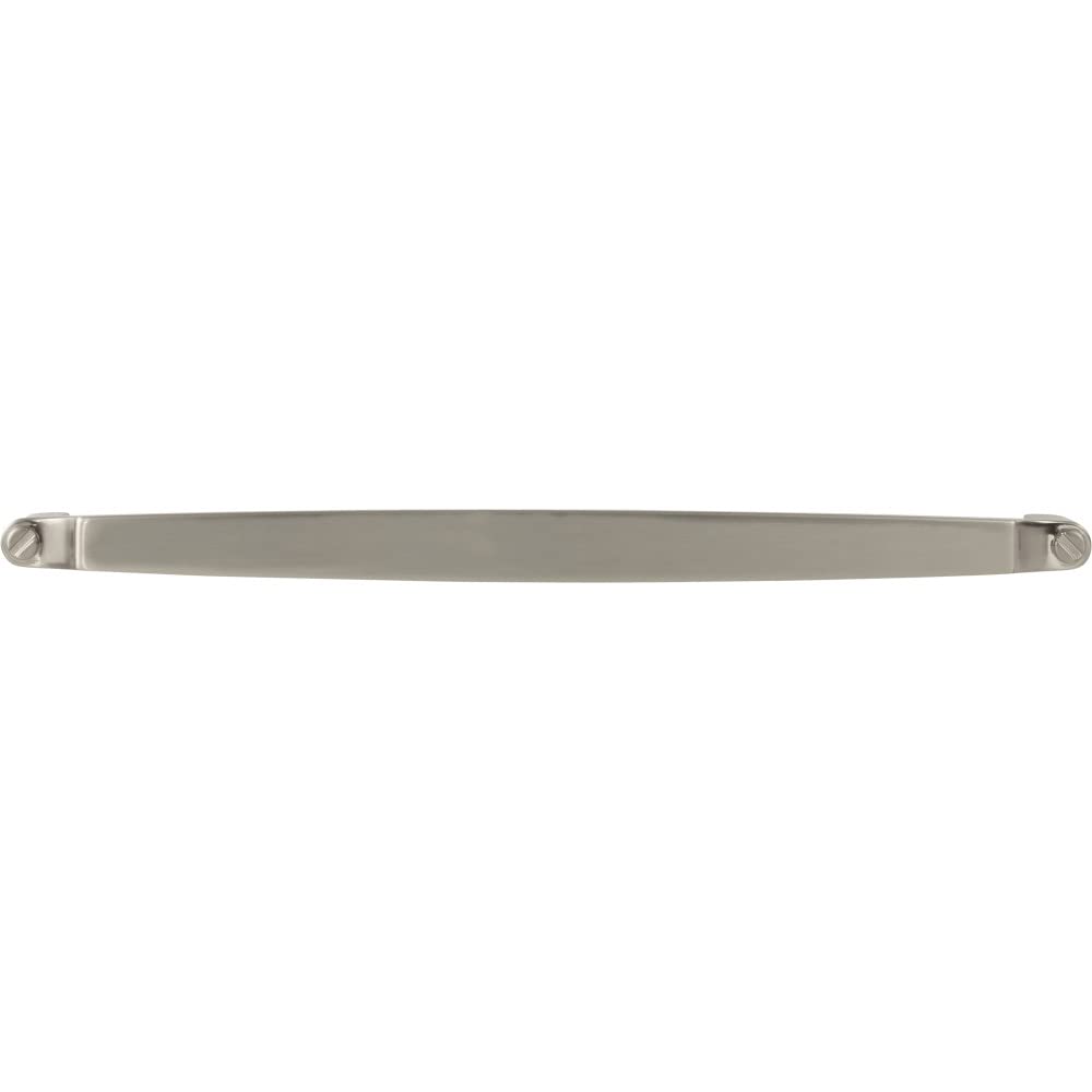 Top Knobs Haddonfield 12 Inch Appliance Pull Handle - Brushed Satin Nickel Finish - Perfect for Kitchen Cabinets, Drawers & Furniture Hardware